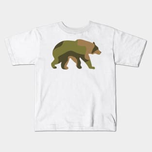 Norwegian Woodland Bear Kids T-Shirt